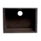 Alfi Brand Chocolate 24" Undermount Sgl Bowl Granite Composite Kitchen Sink AB2420UM-C - alternate 7
